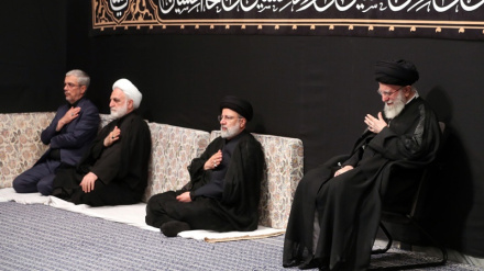 İmam Xomeyni(rə) adına hüseyniyyədə Hüseyn(ə) Aşurası gecəsinin əzadarlıq mərasimi keçirilib