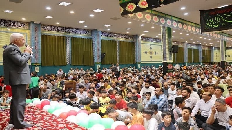 جشن عید غدیر با حضور مهاجران افغان در مشهد