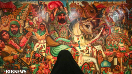 (FOTO) Mostra dipinti dedicati all'arte Naqqāli - 1