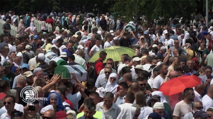 (FOTO DEL GIORNO) Bosnia: anniversario strage Srebrenica