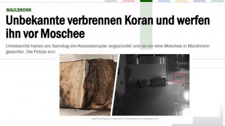 Осквернение Священного Корана в Германии