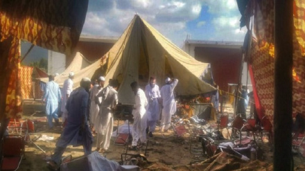 ایران د پاکستان ملت او حکومت ته د بم چاودنې په اړه تسلیت ووایه