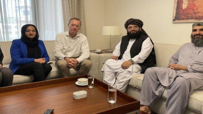 دیدار مقامات طالبان و انگلیس در دوحه