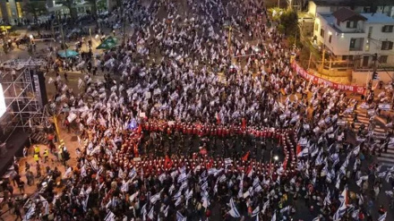 Siyonist toplumunun askeri isyanı ve sivil itaatsizliği