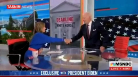 Joe Biden, canlı yayında stüdyoyu terk etti