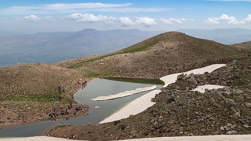 Pegunungan  Buz Sine di Azerbaijan Barat, Iran.