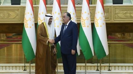  دیدار رئیس جمهور تاجیکستان با وزیر دفاع کویت