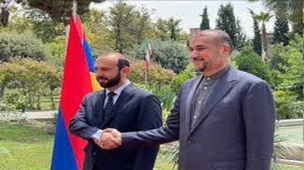 استقبال امیرعبداللهیان از وزیر خارجه ارمنستان