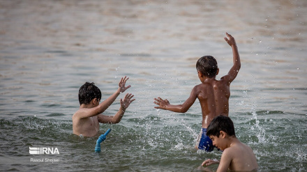  تصاویر: آبتنی در نقش جهان