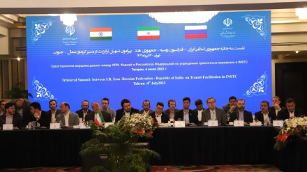 מפגש משולש איראני-רוסי-הודי לפיתוח מסדרון התחבורה הבינלאומי צפון-דרום