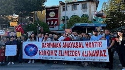 Türkiye'de kira artışına protesto gösterileri