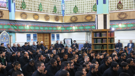 ראיסי השתתף בטקס התנחומים על נפילתו של האימאם חוסיין (ע