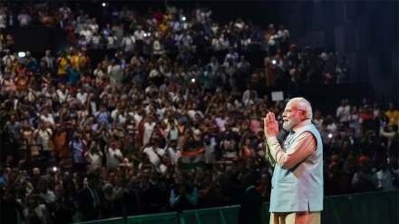भारतीय कहीं भी रहे, उनका दिल भारत के लिए धड़कता हैः भारतीय प्रधानमंत्री नरेंद्र मोदी