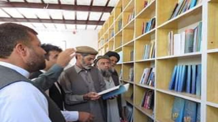 د افغانستان په لغمان ولايت کې يو کتابتون د ۲۰۰ زره امريکايې ډالرو په ارزښت جوړ شو