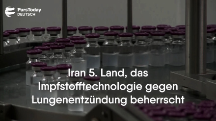 Iran 5. Land, das Impfstofftechnologie gegen Lungenentzündung beherrscht
