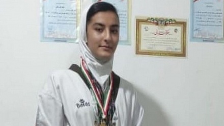 نایب قهرمانی تکواندوکار مهاجر افغان در مسابقات بین‌المللی ترکیه