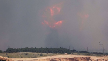 Massive fire at Crimea military site forces evacuation of over 2,000 people