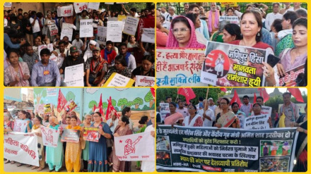 मणिपुर में दो महिलाओं को निर्वस्त्र घुमाने के मामले में अमेरिका स्तब्ध!