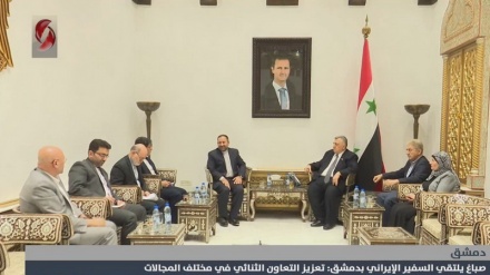 Встреча между спикером сирийского парламента и послом Ирана в Дамаске