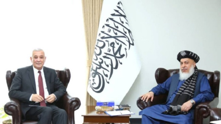 د افغانستان د بهرنيو چارو وزارت سياسي مرستيال د ازبیکستان له سفير سره لیدلي