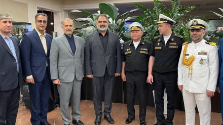 Отправка 2-х ракетных фрегатов ВМС Ирана на парад ВМФ РФ в Санкт-Петербурге