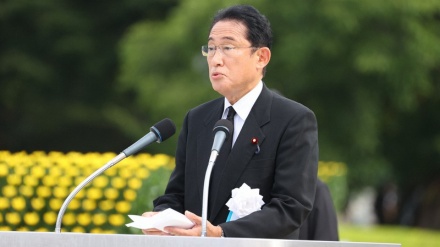 岸田首相が広島記念式典で演説、「『核兵器のない世界』の実現に向け、積極的に取り組む」