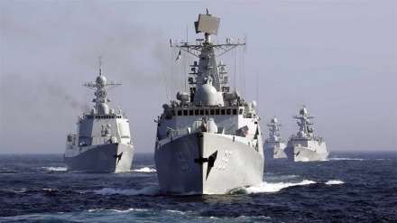 俄中两国海军完成第三次联合巡逻任务