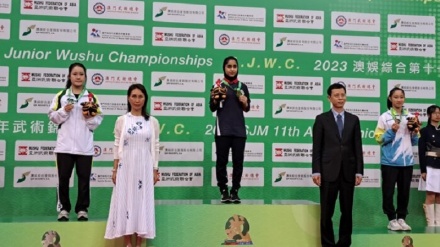 Победа иранки по чемпионате Азии по ушу