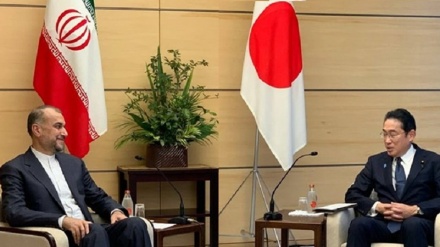 ראש ממשלת יפן קיבל את שר החוץ האיראני