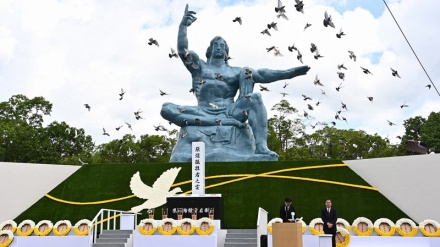 長崎原爆の日に、市長が核抑止論への依存を批判