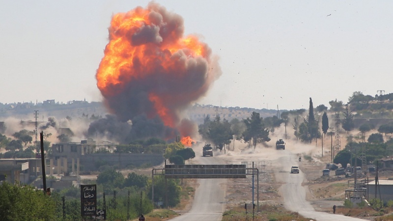 駐シリア米軍基地での爆発