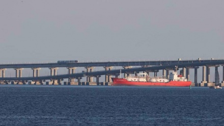 Russia reports Ukraine drone strike on its tanker near Crimea bridge