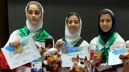  درخشش دختران ایرانی در روز سوم مسابقات تکواندو نونهالان جهان
