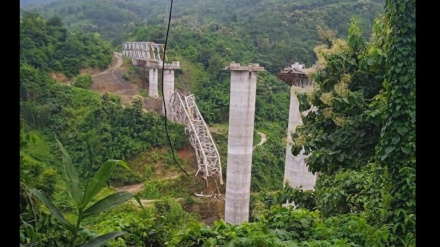 मिज़ोरम, निर्माणाधीन रेलवे पुल गिरा, 23 मज़दूरों की मौत