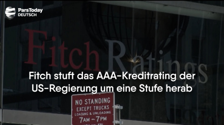 Fitch stuft das AAA-Kreditrating der US-Regierung um eine Stufe herab