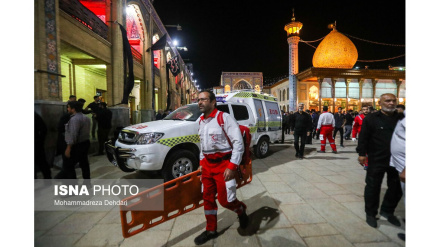 (FOTO) Attacco terroristico al santuario Shahcherah - 1