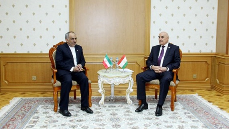 بررسی روابط پارلمانی در دیدار سفیر ایران با رئیس پارلمان تاجیکستان
