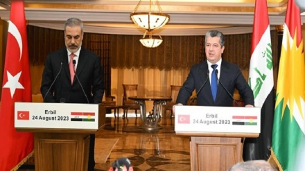 Fidan, Barzani ile görüştü