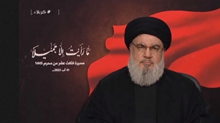 نصرالله: از جاسوس موساد که قرآن را آتش زد، باید انتقام گرفت