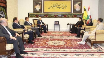 دیدار هیات پارلمانی ایران با دبیرکل حزب الله لبنان
