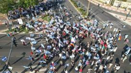 כ-1,500 מפגינים נגד המהפכה המשפטית ברחובות