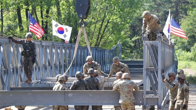 韩美联合军演“乙支自由护盾”启动，美或调派战略武器参演