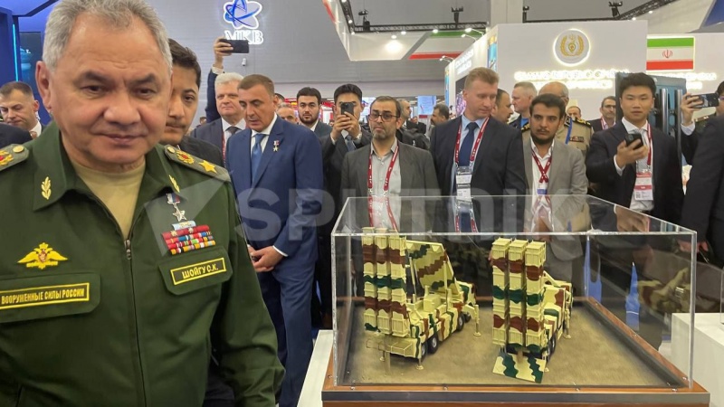 Демонстрация иранской системы ПВО «Сайад» на российской оборонной выставке