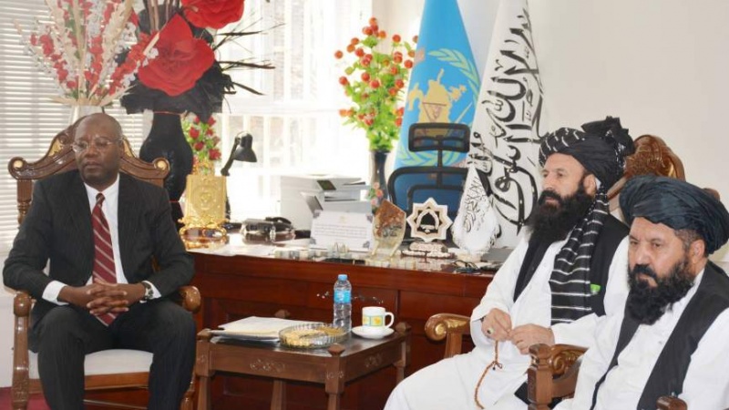 دیدار سرپرست وزارت مهاجرین طالبان با نماینده سازمان ملل در امور پناهندگان