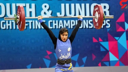 ウエイトリフティング・アジアジュニア選手権で、イラン女子選手が銀メダル