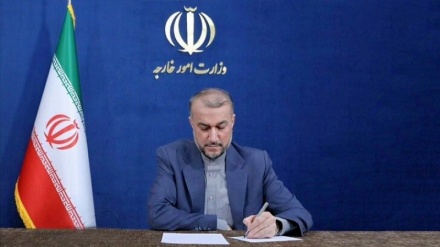 Außenminister Amir-Abdollahian: Staatsstreich und Wirtschaftsembargo sind Instrumente des Hegemonialsystems zur Unterdrückung des Willens unabhängiger Länder