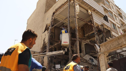 انفجار شدید در یک ساختمان ۳ طبقه مسکونی در جوانمرد قصاب 