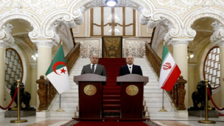 دیدار روسای مجلس الجزایر و ایران