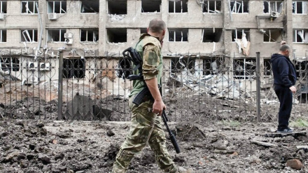 רוסיה: אוקראינה תקפה מבנה של אוניברסיטה בדונייצק