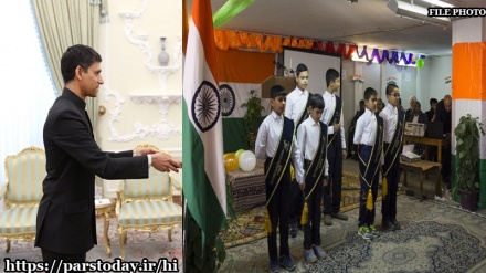 तेहरान में भारतीय दूतावास में मनाया गया स्वतंत्रता दिवस